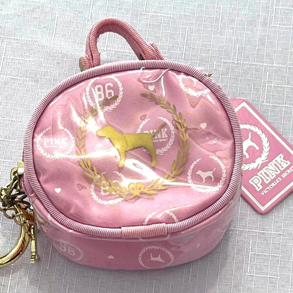 Victoria’s Secret PINK Dog 86 Round Coin Purse. RARE